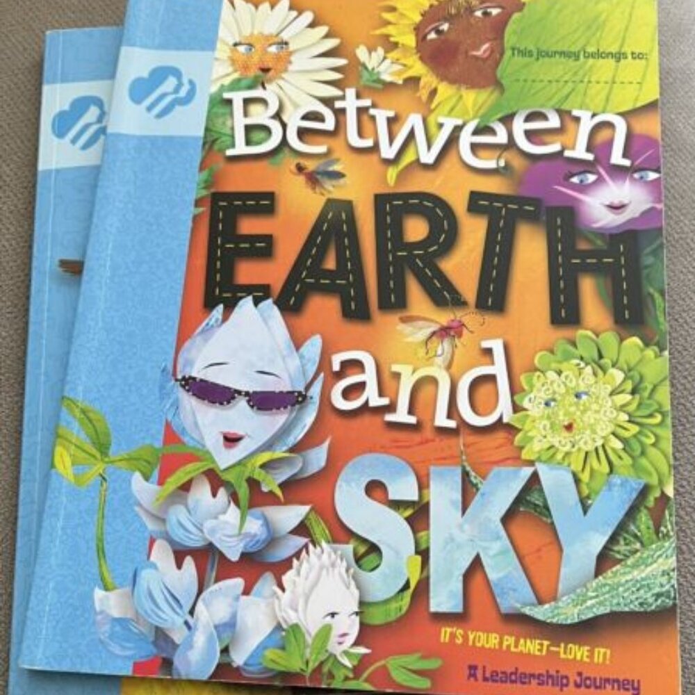 Between Earth&Sky Journey Book-Girl Scout Daisy Journey Book-NEVER USED